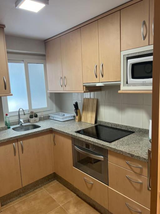 Apartamento Monika Playa Y Grau Gandia Bagian luar foto